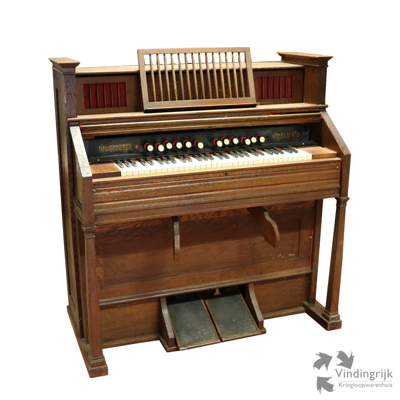 Antiek Harmonium Worcester Organ Co. Parels Breda