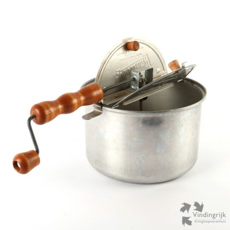 metalen Amerikaanse popcornpan genuine Whirley Pop popcorn maker metaal pan USA Amerika