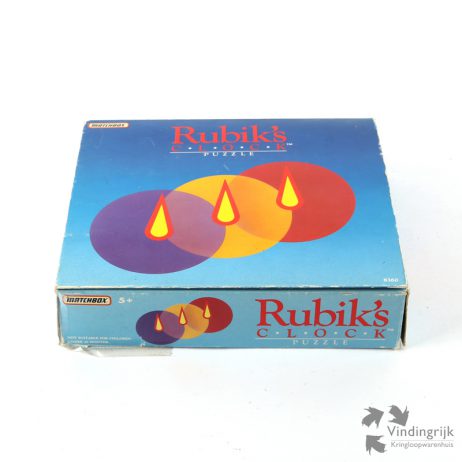 Rubik's Clock Puzzle Matchbox