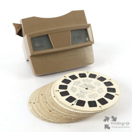 vintage viewmaster schijven stereokijker plaatjes view-master