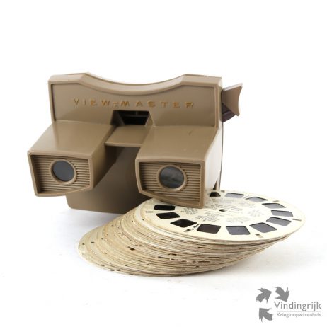vintage viewmaster schijven stereokijker plaatjes view-master
