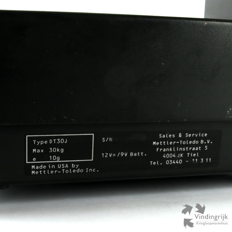 IMG_1025 digitale professionele industriële weegschaal Mettler Toledo DT30J USA kg wegen industrieel