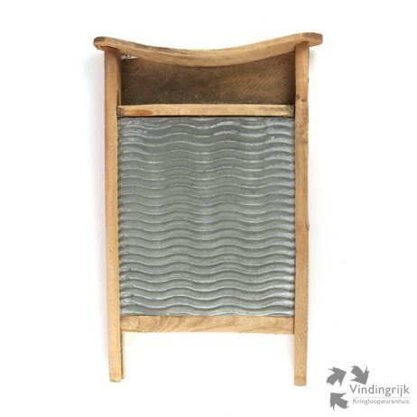 vintage authentiek wasbord zink wassen