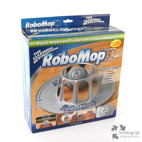 RoboMop robotstofzuiger vloeren vegen microvezel doekje