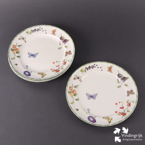 Set Ontbijtborden Janneke Brinkman Fruit & Flowers