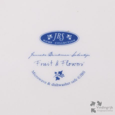 Set Ontbijtborden Janneke Brinkman Fruit & Flowers