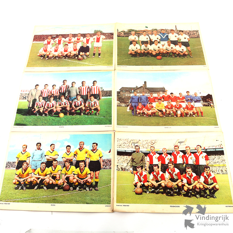 18 Elftalfoto’s Eredivisie 19581959 Esso Parels Breda