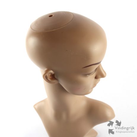 paspop hoofd vrouw mannequin etalagepop hoofd pruik hoed buste