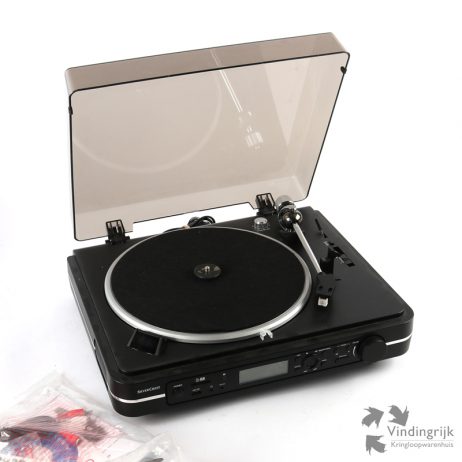 USB platenspeler Silvercrest LP digitaliseren muziek MP3