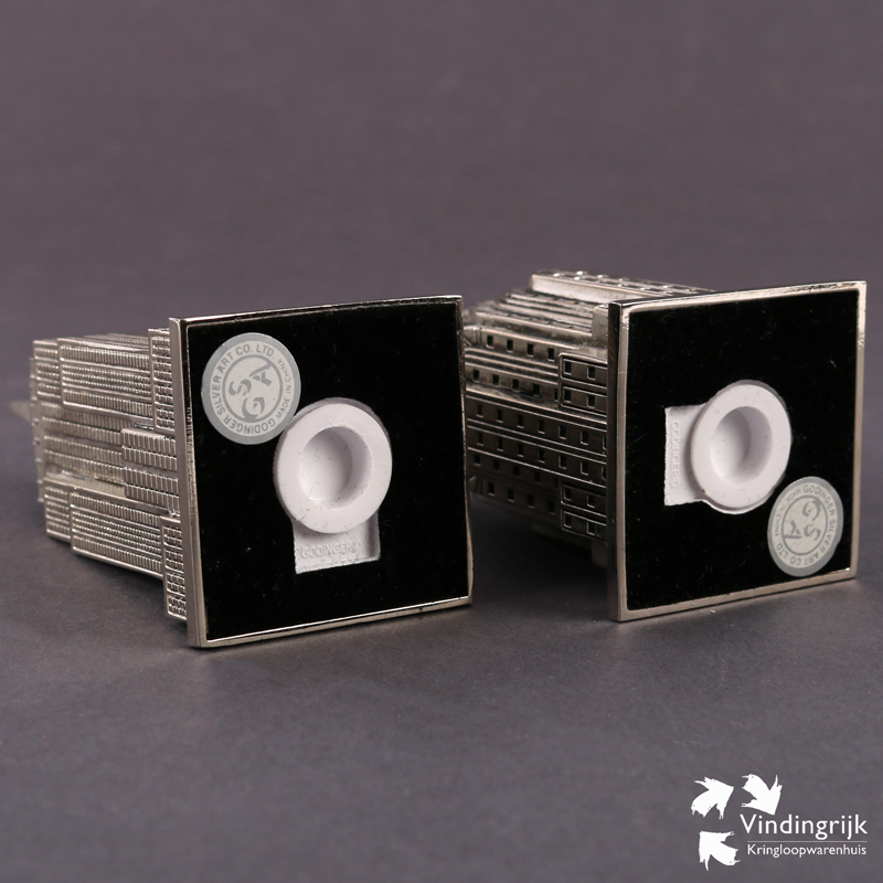 Peper & Zout stel Empire State Building & Chrysler Building New York