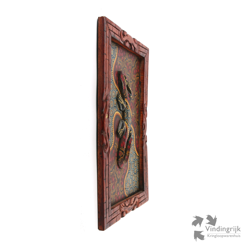 Shop Atmosphera Fanny MDF Carved Wall Art Décor (58 x 58 cm, White