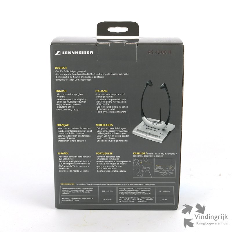 Batterie Remplacement Pour Casque Audio Sennheiser RS 4200 - 3,7V 150mAh - Compatible BA 300