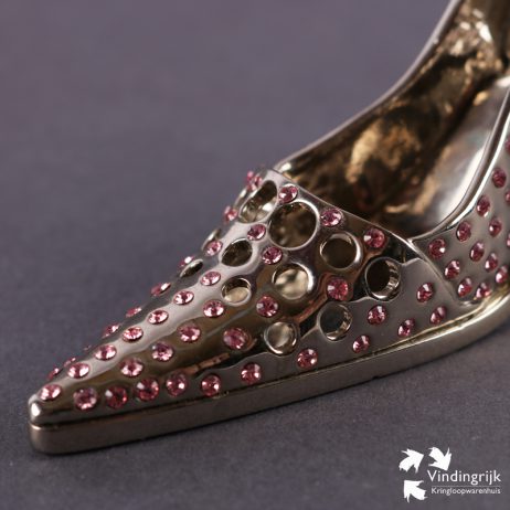 miniatuur hakschoen JuJu Palais Royal schoen hak Swarovski kristallen sieraad