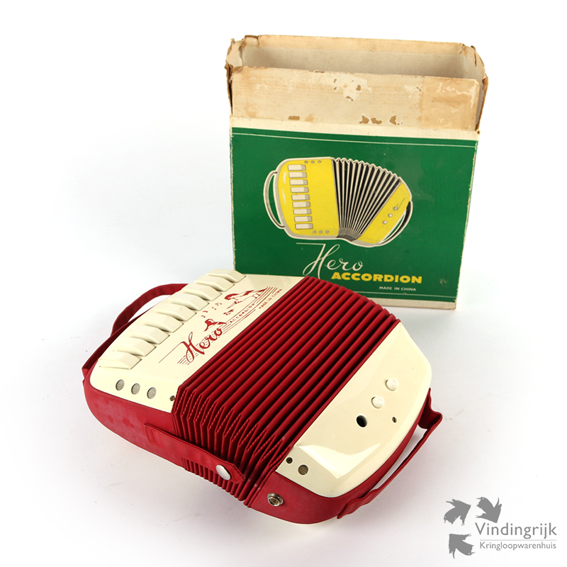 Vintage Hero Accordion UC 100 Parels Breda
