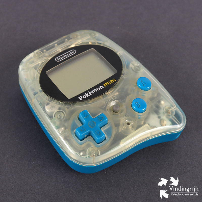 Nintendo Pokémon Mini Spelcomputer + 4 Spellen | Parels Breda