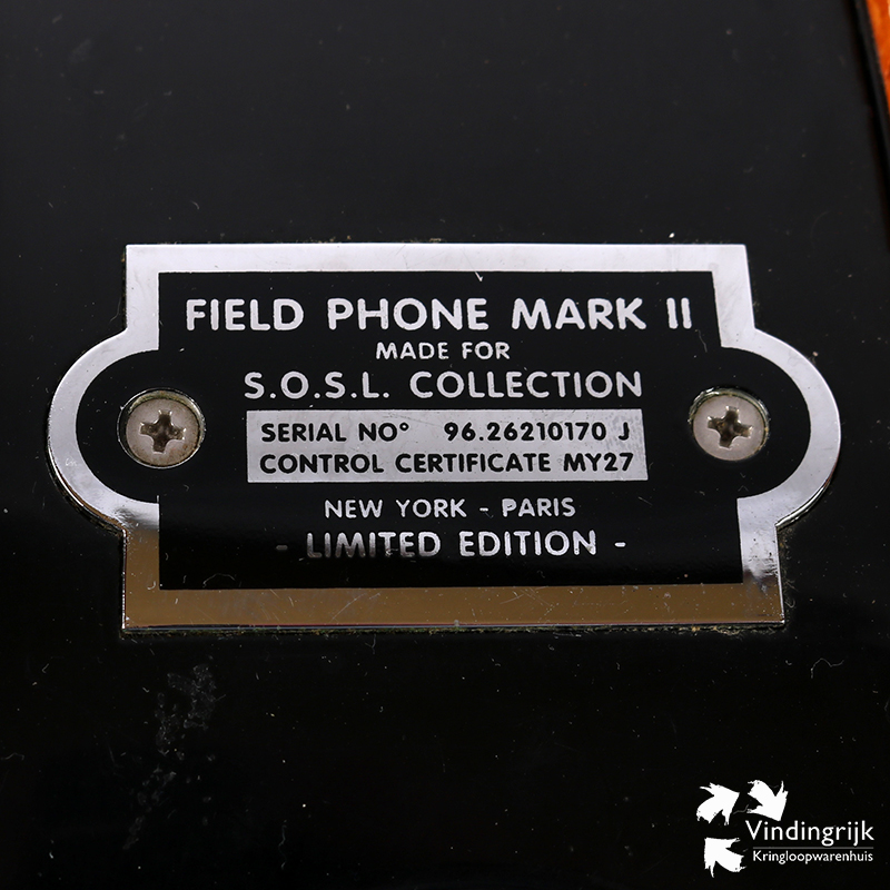 IMG_0628 replica telefoon Spirit St. Louis toestel field phone Mark II retro bellen