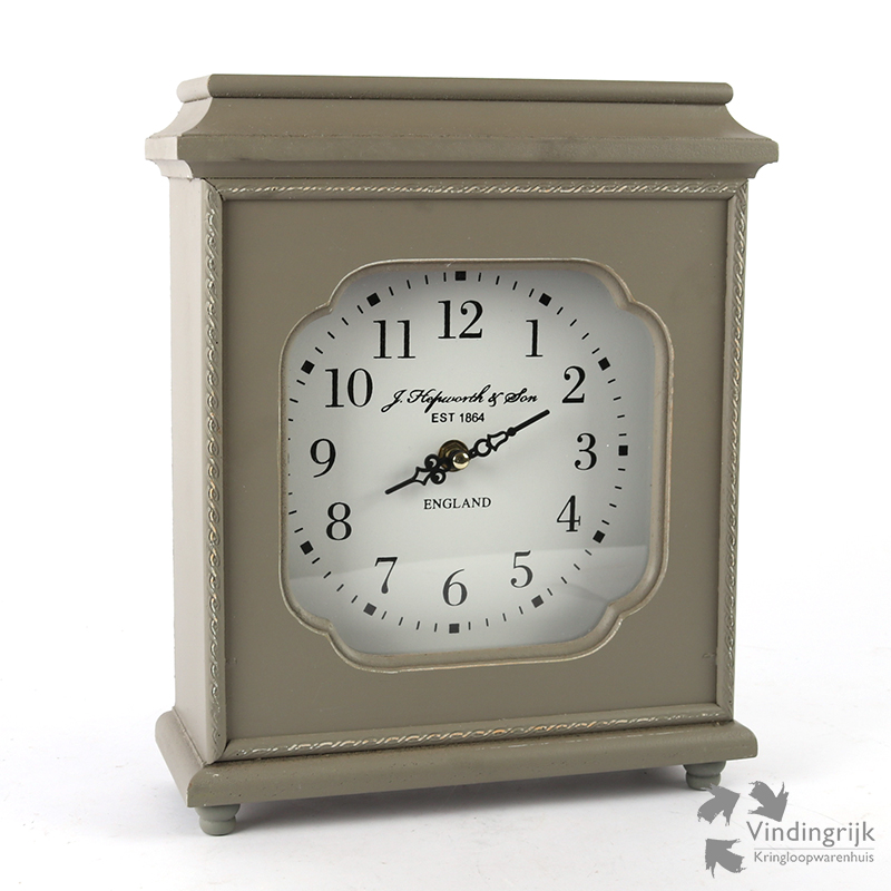 Houten Klok England Parels Breda
