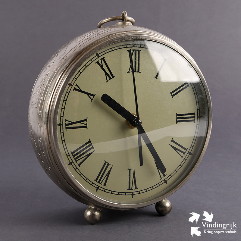 Esprit Horloge de table Home métal rouge vintage