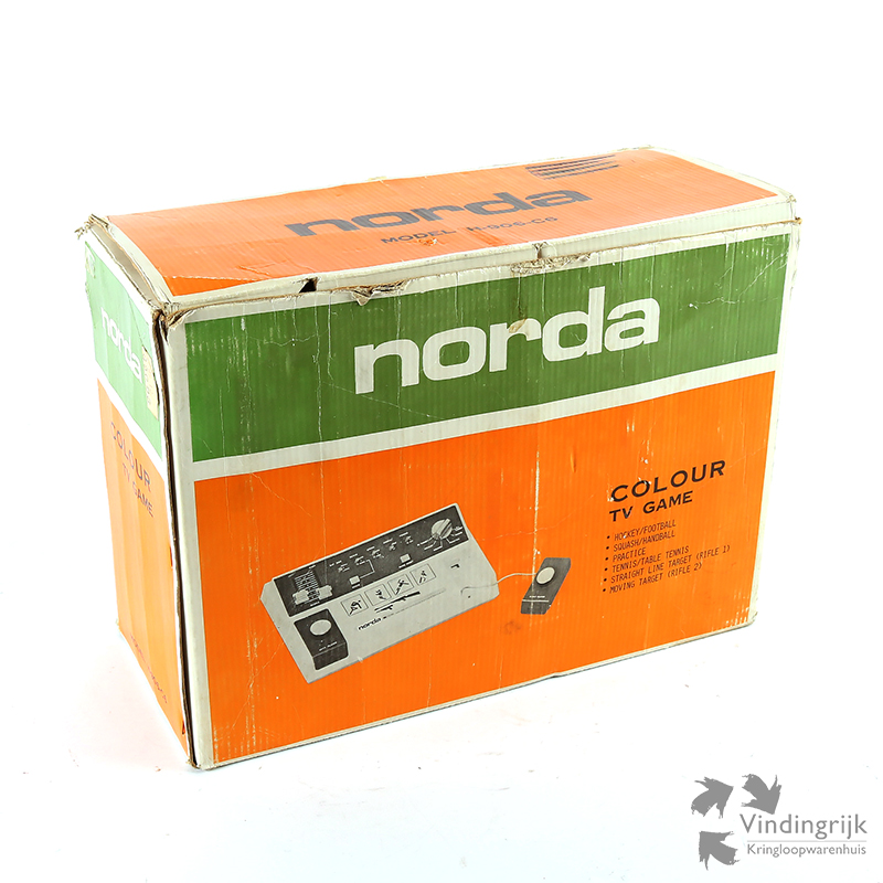 IMG_1568 vintage spelcomputer Norda Colour TV game geweer spelen games spellen