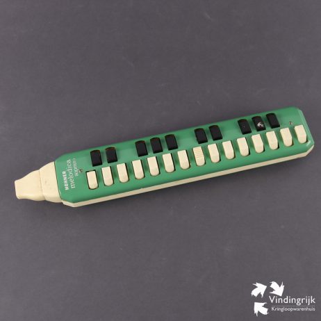 Hohner melodica soprano muziekinstrument vintage metaal kunststof
