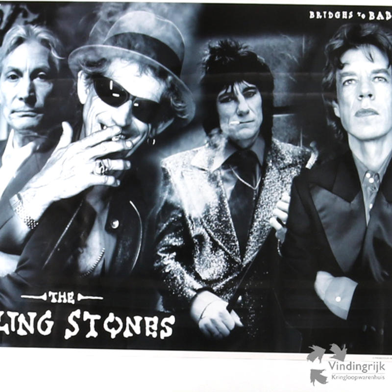 The Rolling Stones – Bridges to Babylon – Poster in Lijst | Parels
