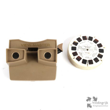 Vintage Viewmaster met 30 Schijven