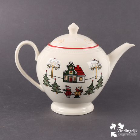 Theepot Wedgwood Windsor Christmas