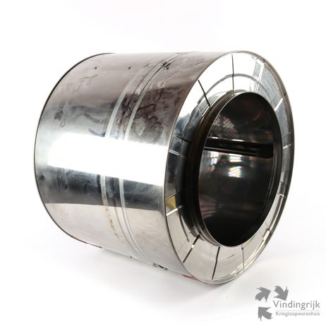 metalen droogtrommel wasmachinetrommel upcycling ombouwen vuurkorf lamp poef stoel recycling