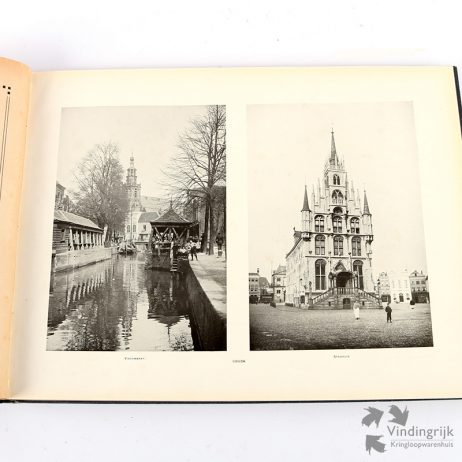 Ons Eigen Land ANWB 1883 1908 boek Algemeenen Nederlandschen Wielrijdersbond Tusschen de Zeeën en achter het Duin