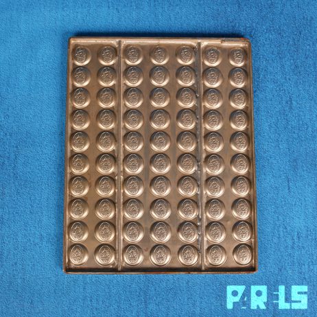 justitia pietas fides bonbon/chocolade mal surinaams wapenschild