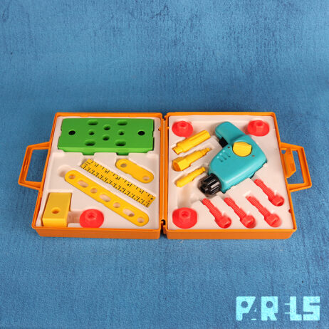 vintage Fisher Price Tool Kit gereedschap koffer