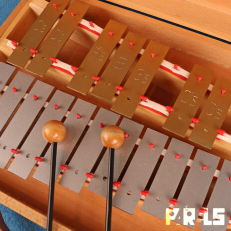 vintage xylofoon Bell Harmony Duitsland kofferte