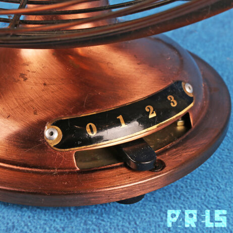 retro Tronix ventilator FT3-30 vintage koper brons