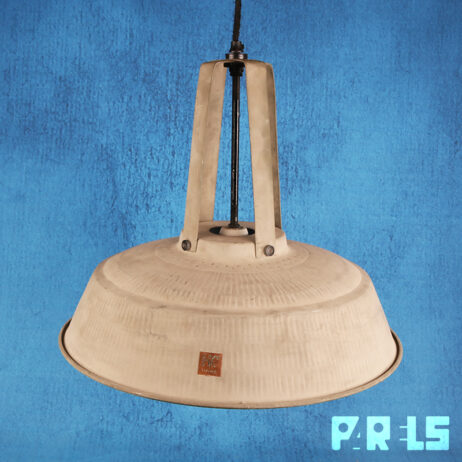 industriële cementgrijze hanglamp HK Living industrieel fabriek stoer