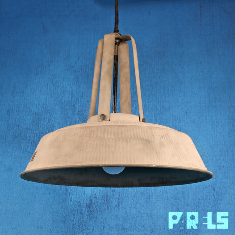 industriële cementgrijze hanglamp HK Living industrieel fabriek stoer