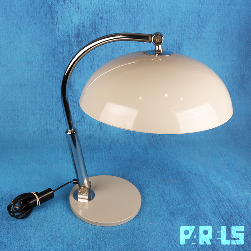 Vintage Bureaulamp In Gooseneck Industrial Bauhaus-stijl Uit De Jaren 1960 1970