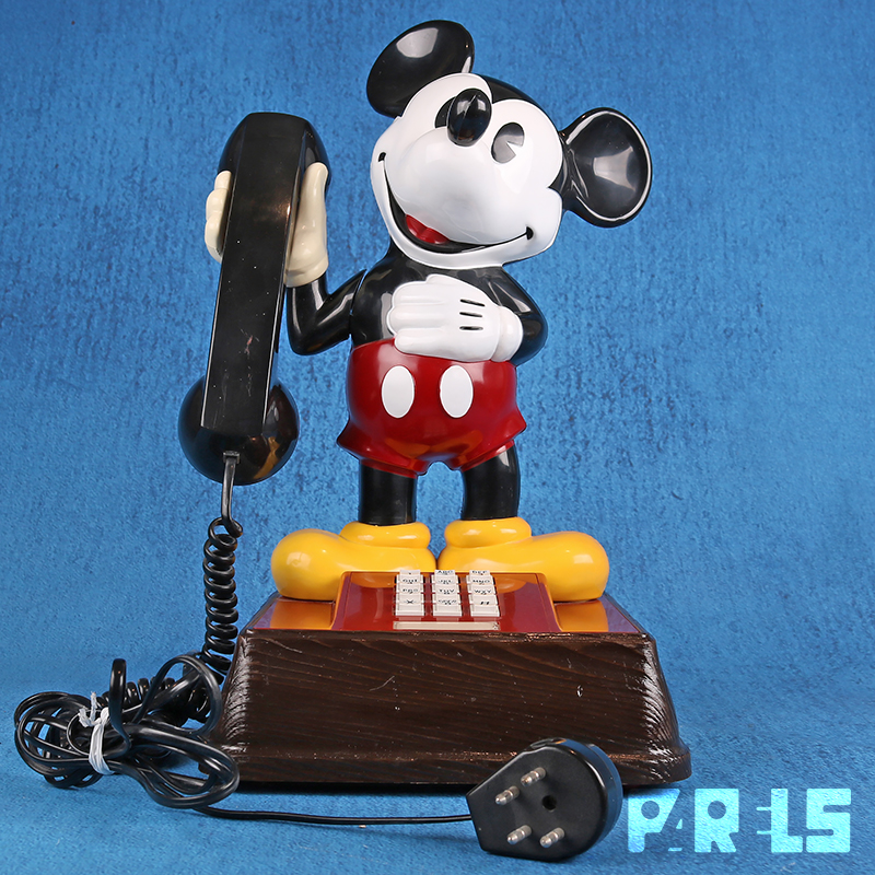 IMG_0200 disney mickey mouse tekenfilm animatie telefoon analoge telefoon vintage