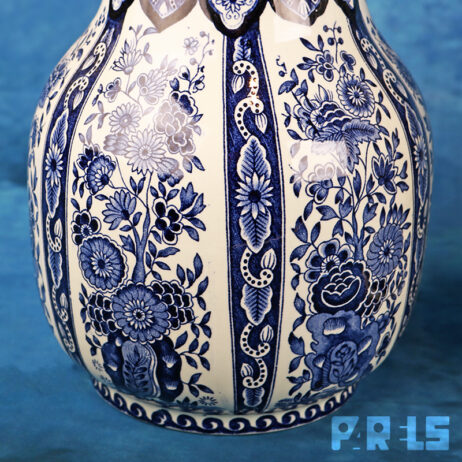 kaststel Royal Boch delftsblauw vintage vaas pot vazen villeroy&boch