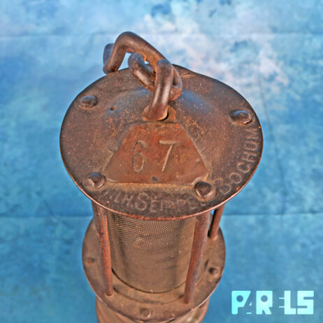 antiek mijnwerkerslamp wilhelm seippe bochum lamp verlichting vintage mijnen