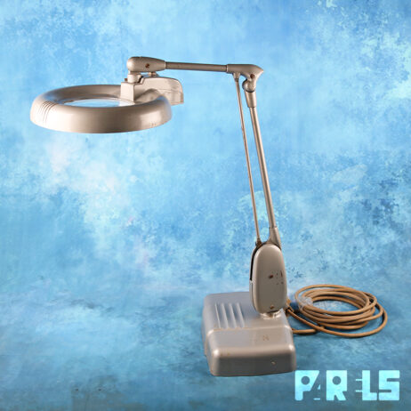 vintage Dazor loeplamp bureaulamp vergrootglas loep