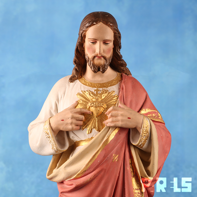 Religieuze beelden hangend kruisbeeld Jezus - Beeldjes - Beelden en