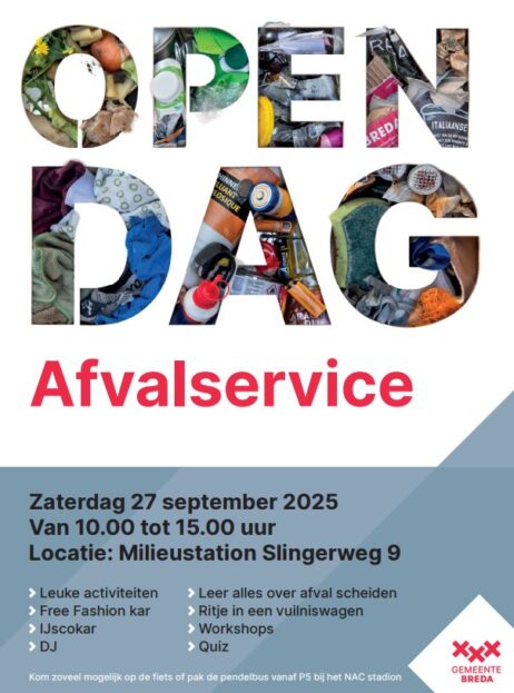 Open Dag Afvalservice Breda Parels workshop plantenhanger textiel stoffen hergebruik upcycling circulair