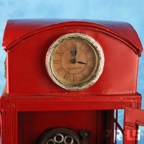 model replica Engelse telefooncel klok Brits Engeland