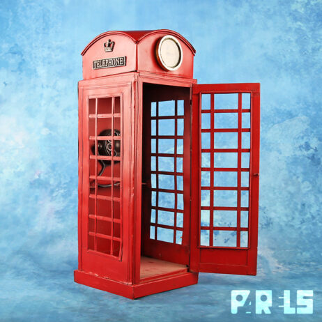 model replica Engelse telefooncel klok Brits Engeland