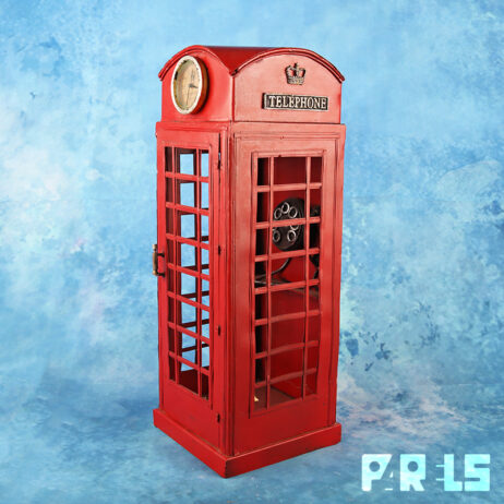 model replica Engelse telefooncel klok Brits Engeland