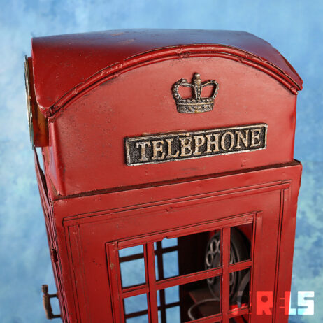 model replica Engelse telefooncel klok Brits Engeland
