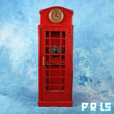 model replica Engelse telefooncel klok Brits Engeland