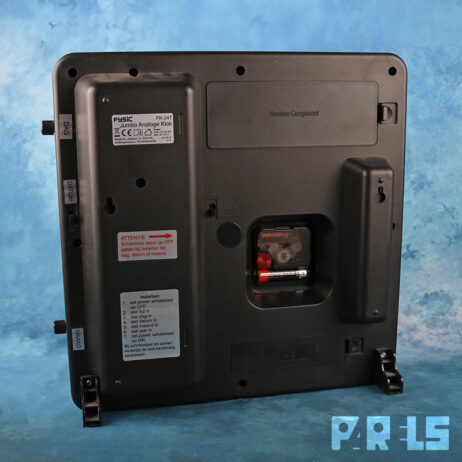 klok kalender wandklok dementie FK-247 Fysic flip-over datum