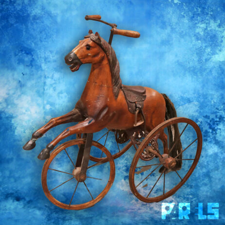 driewieler paard decoratie replica