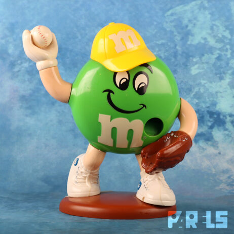 M&M dispenser baseball honkbal snoep